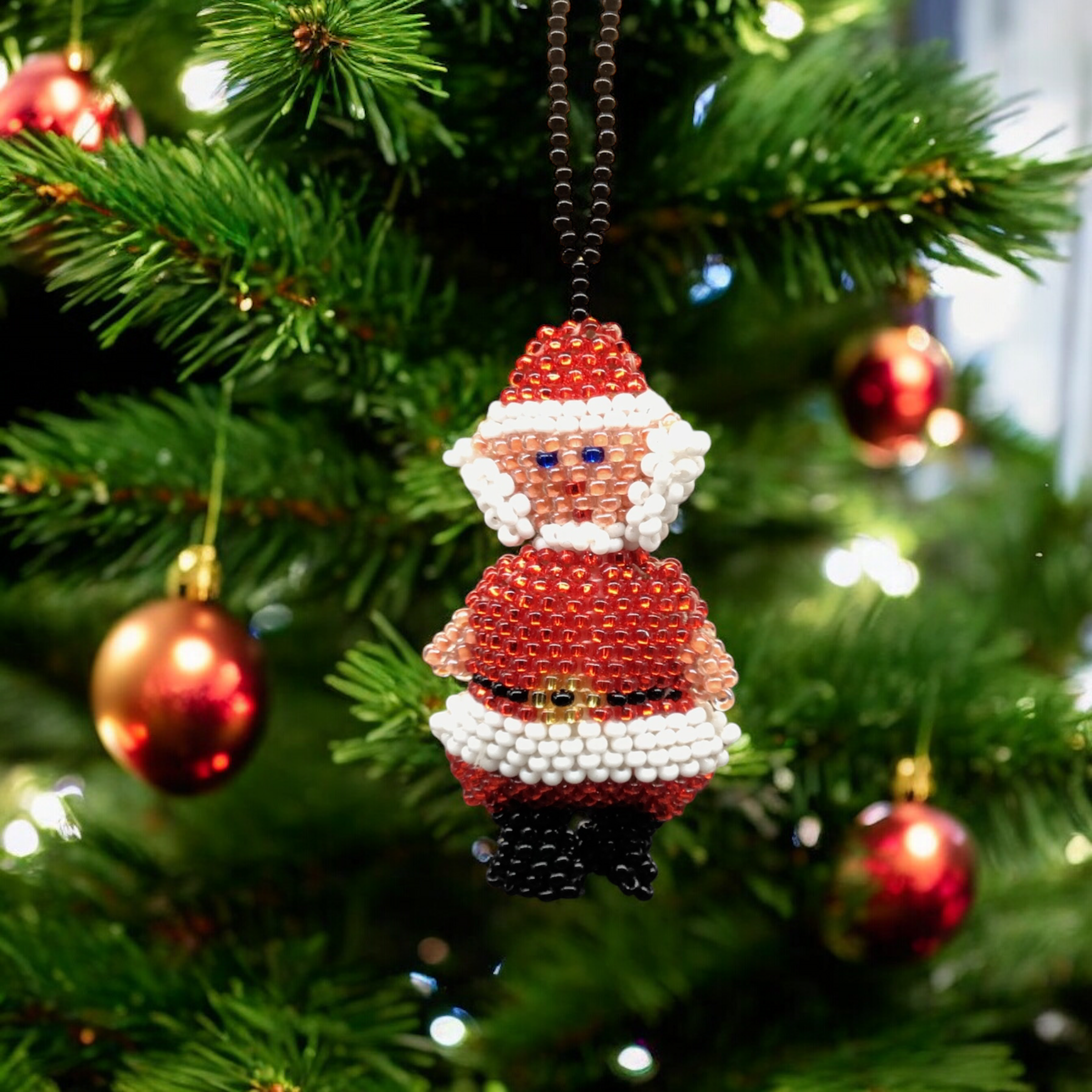 Beaded Christmas Ornament