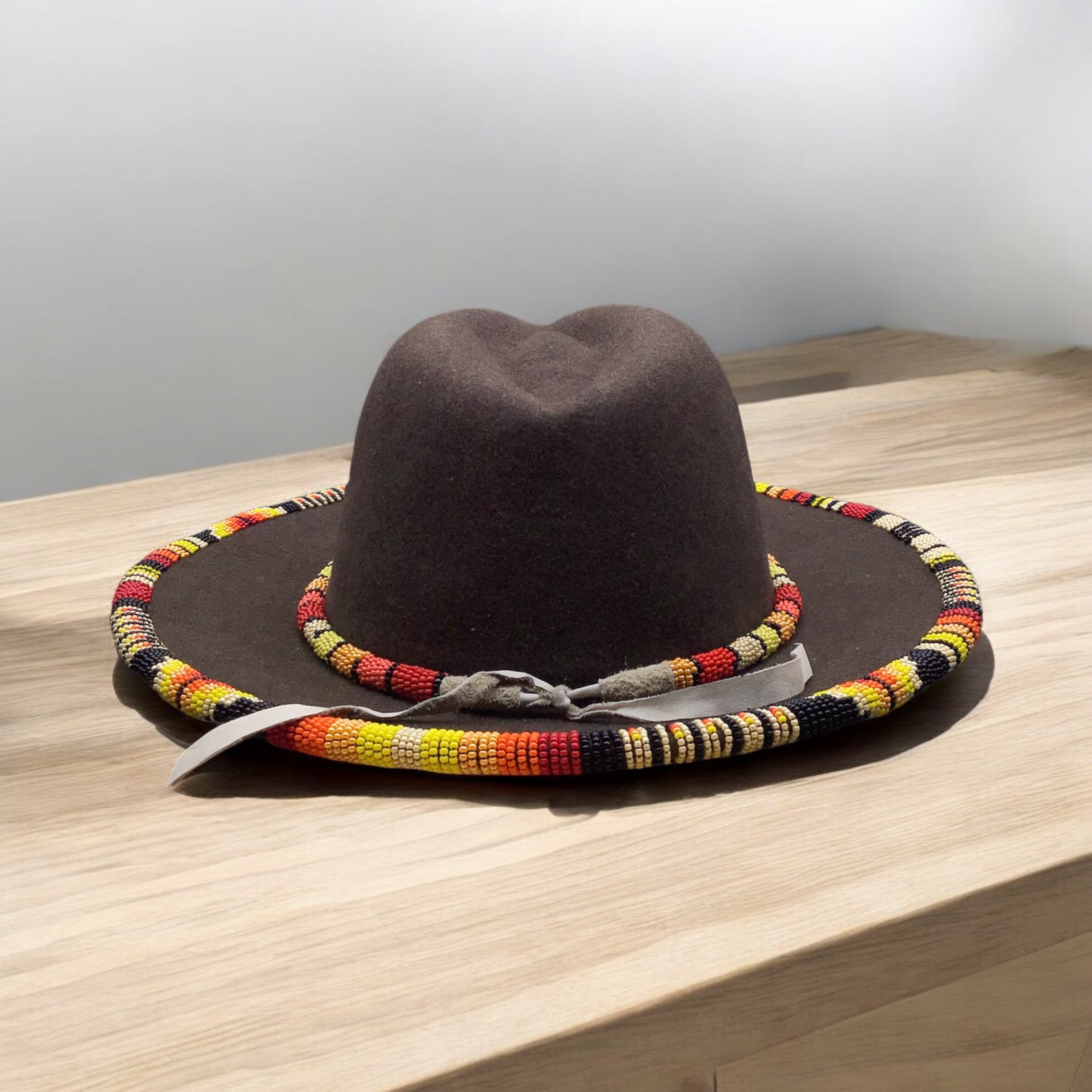 Handmade Beaded Hat