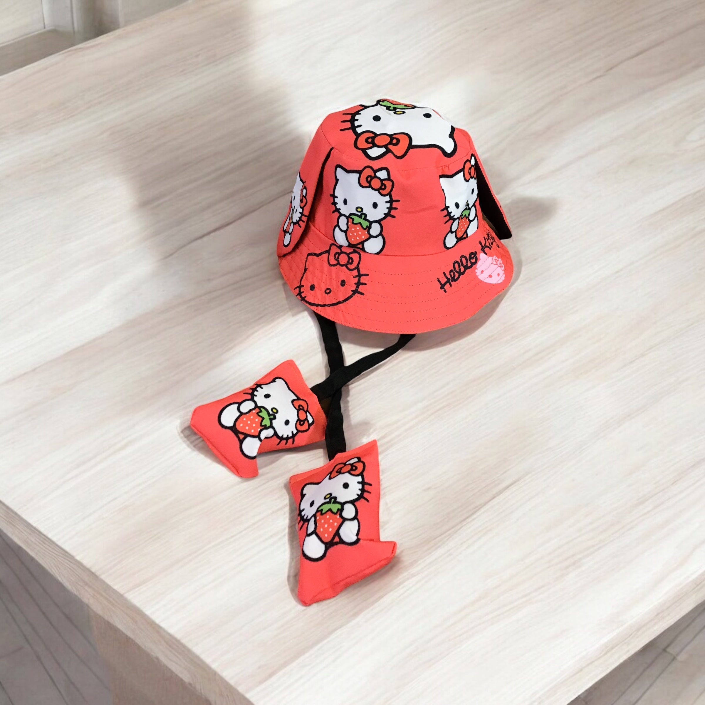 Kids Bucket Hat with moving Ears