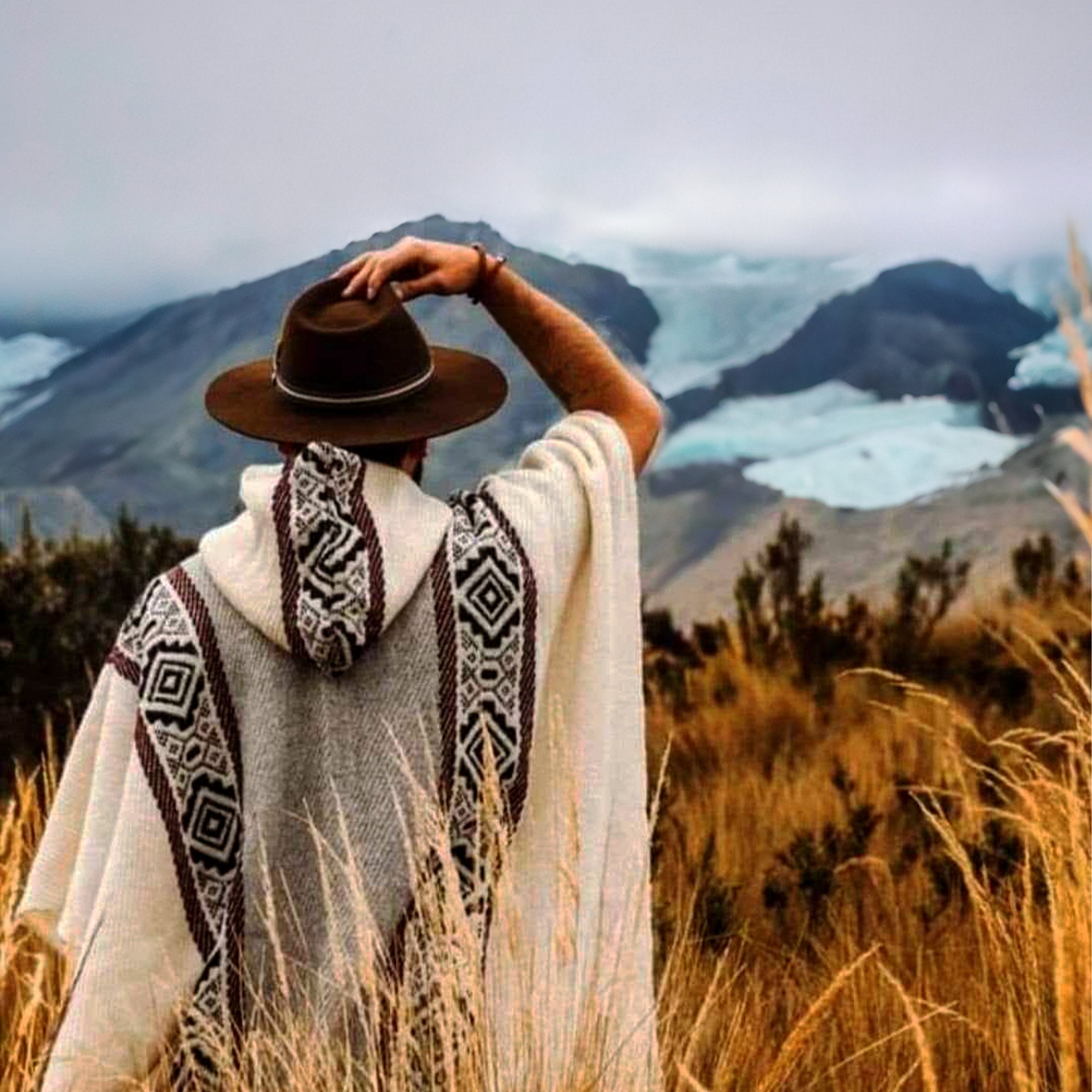 Men's  fair trade ponchos