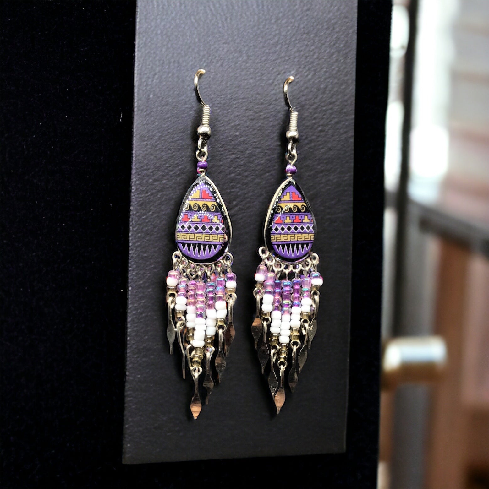 OldTribes™ Small Sized Southwestern Teardrop Earrings