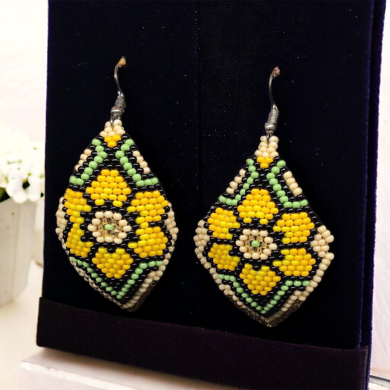 OldTribes™ Navajo Beaded Earrings