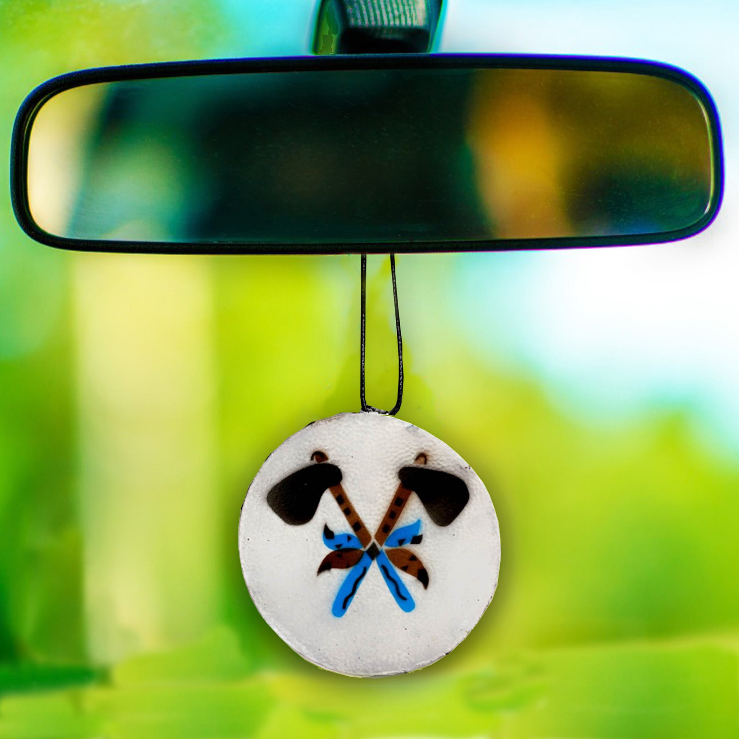 Interior Rear View Mirror Hanging (Drum)