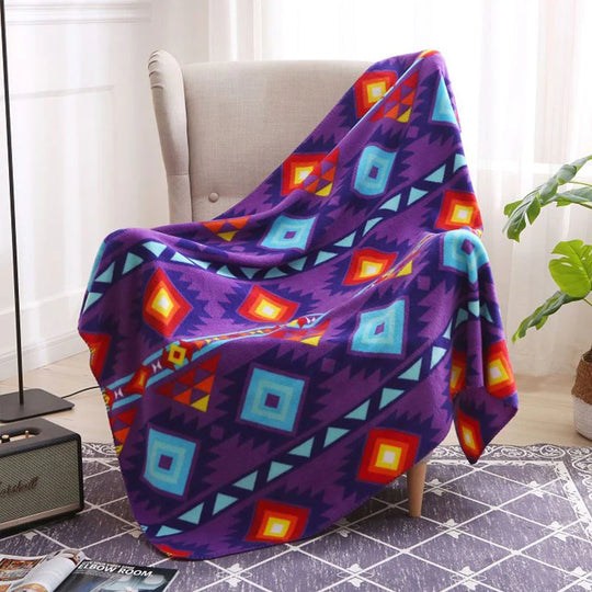 OLDTRIBES™ Thunder Spirit Fleece Blanket