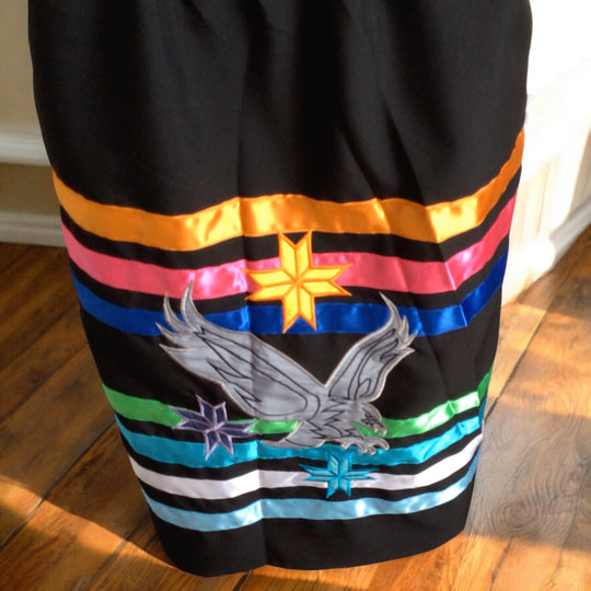 OLDTRIBES™ Youth Eagle Ribbon Skirt