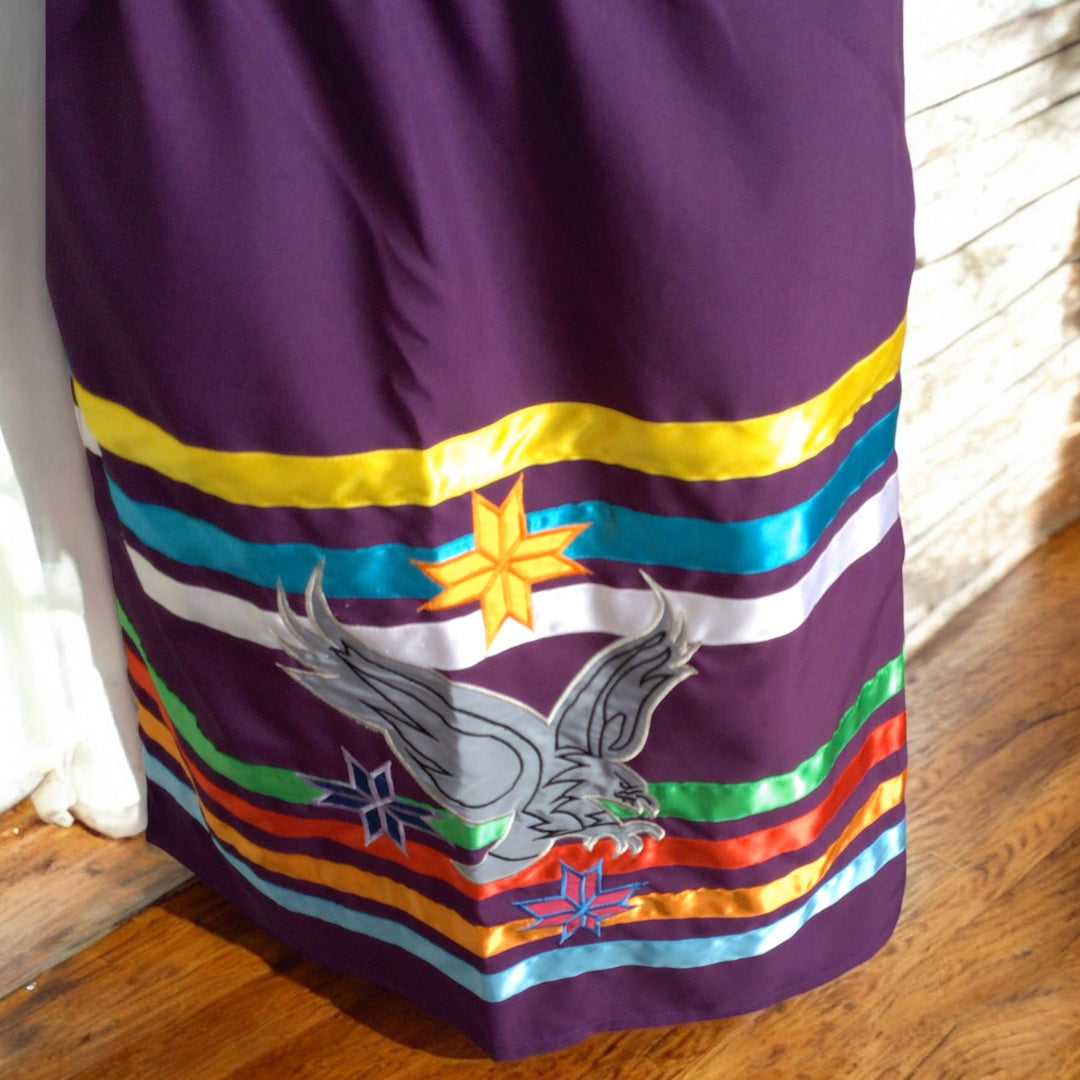 OLDTRIBES™ Youth Eagle Ribbon Skirt