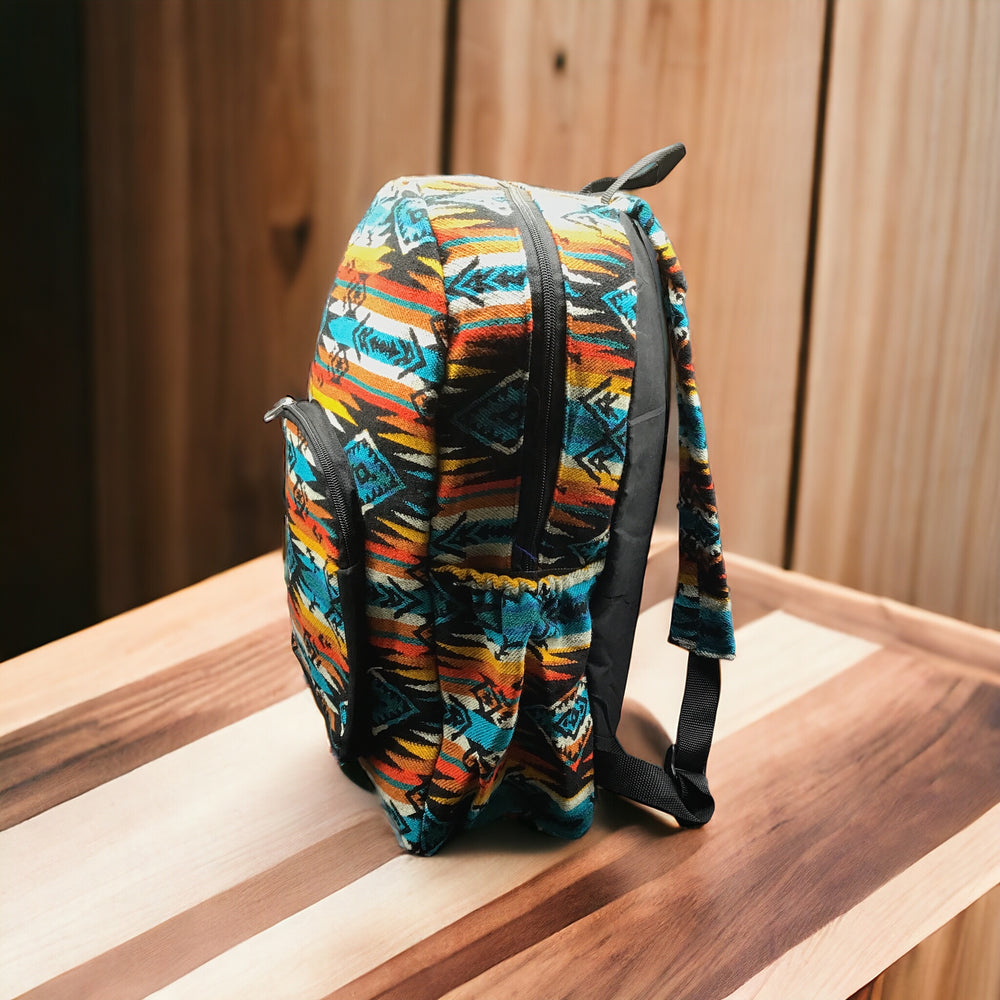 Native Style Red and Yellow Backpack