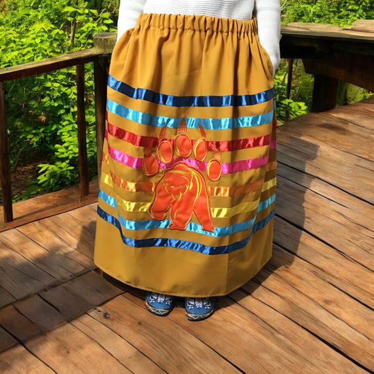 OLDTRIBES™ Trail of the Bear Ribbon Skirt