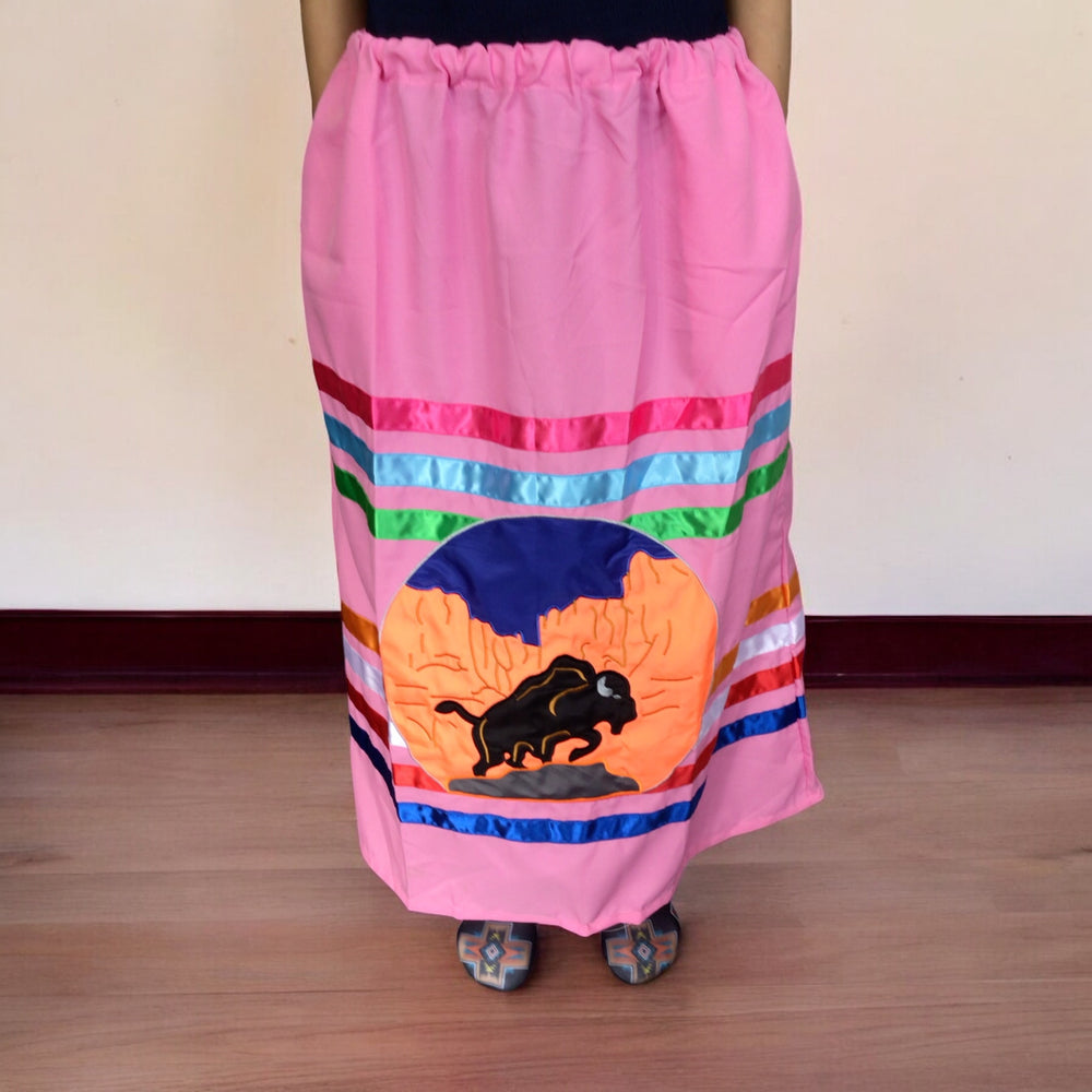 OLDTRIBES™ Majestic Buffalo Ribbon Skirt