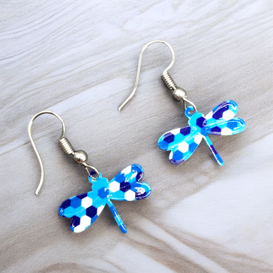 Dragonfly Hollow Out Earrings