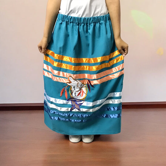 OLDTRIBES™ Lunar Wolf Ribbon Skirt