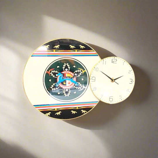 Horse Native Wall Clock