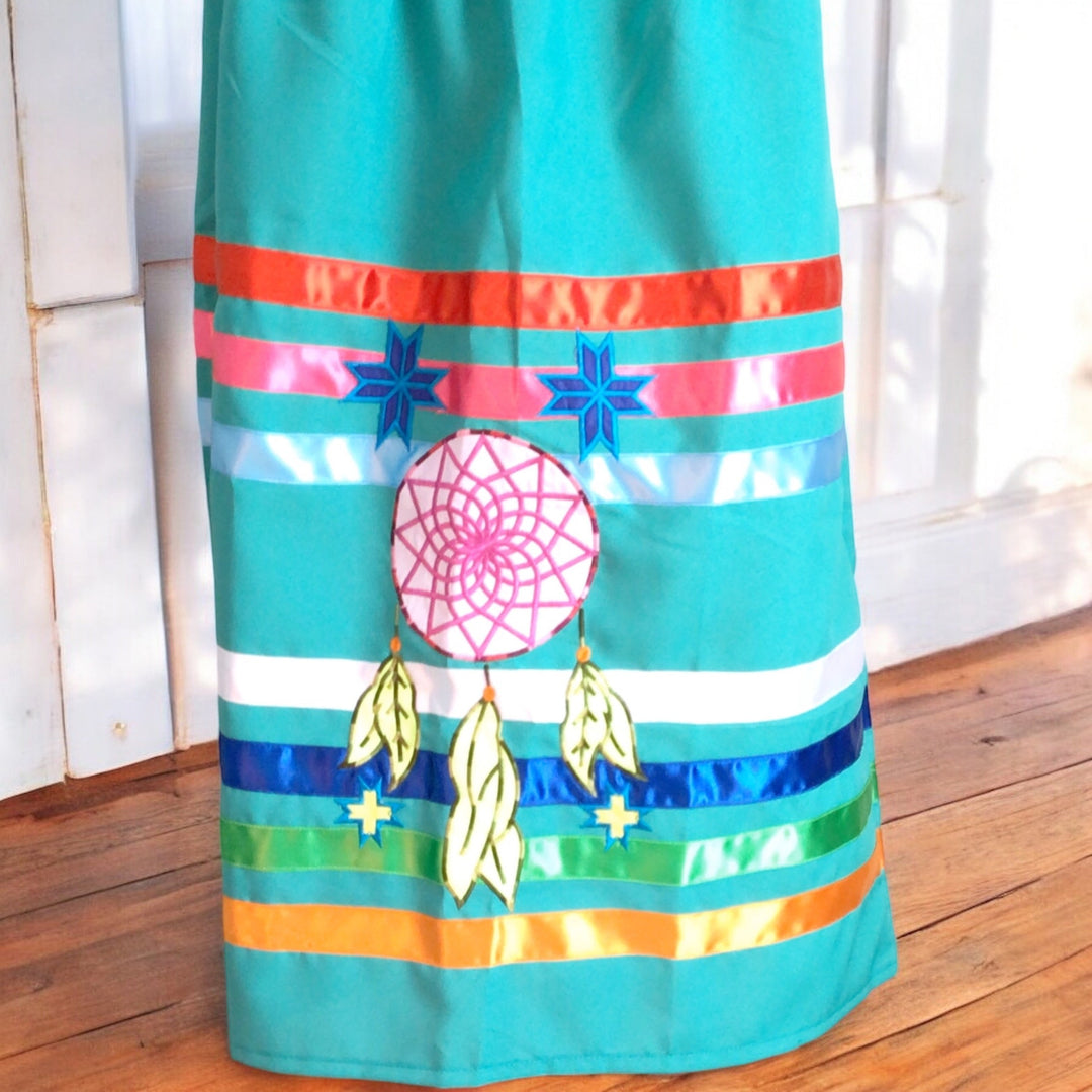 OLDTRIBES™ Youth Eagle Ribbon Skirt