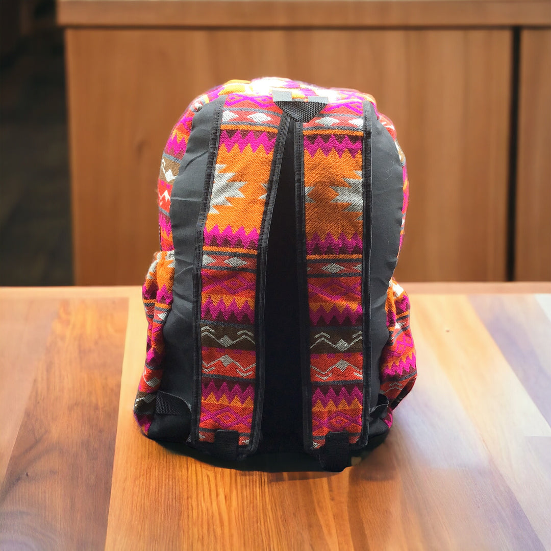 Native Style Pink Backpack