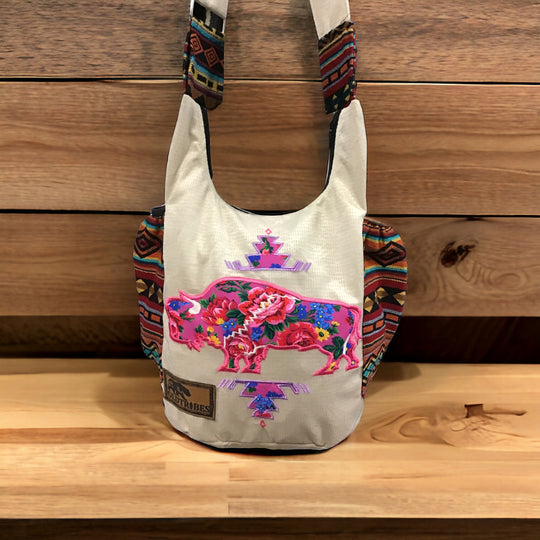 Bull Embroidered Crossbody Bag