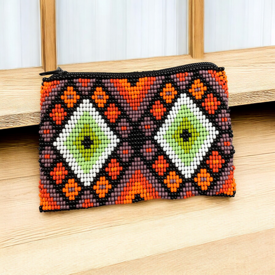 OLDTRIBES™ Diamond Beaded coin purse