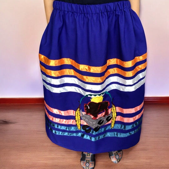 OLDTRIBES™ Feathered Plains Ribbon Skirt