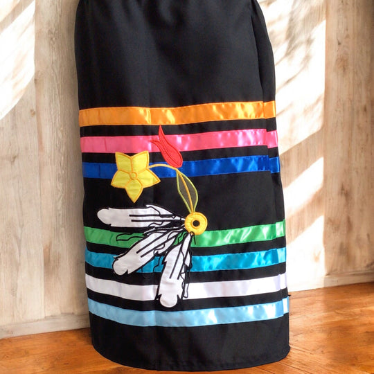 OLDTRIBES™ Youth Feather Ribbon Skirt