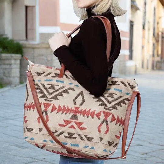 Beige Tote Bag