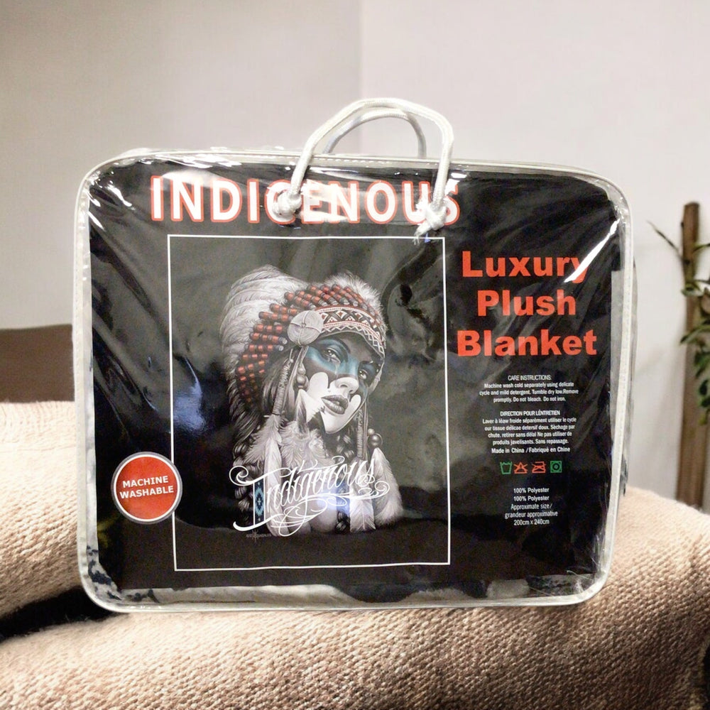 LUXURY PLUSH BLANKET (Indeginous)