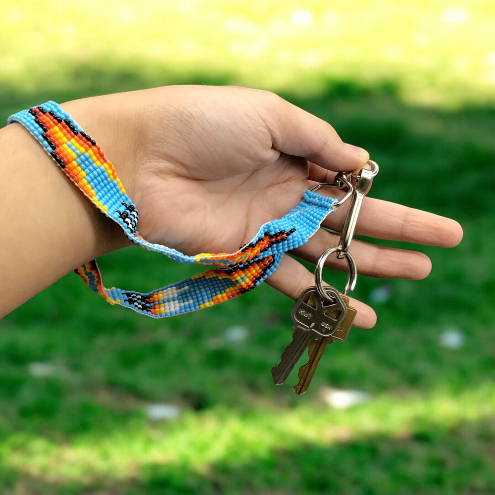 Turquoise Native American Style Wrist Lanyard