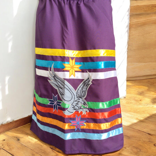 OLDTRIBES™ Youth Eagle Ribbon Skirt