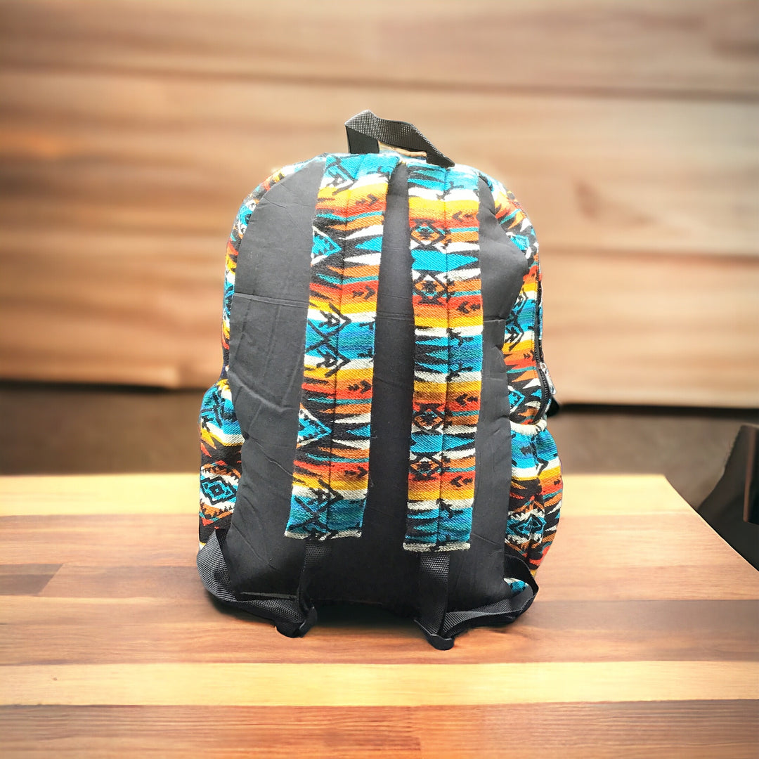 Native Style Red and Yellow Backpack