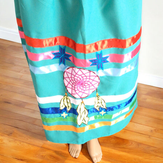 OLDTRIBES™ Youth Eagle Ribbon Skirt