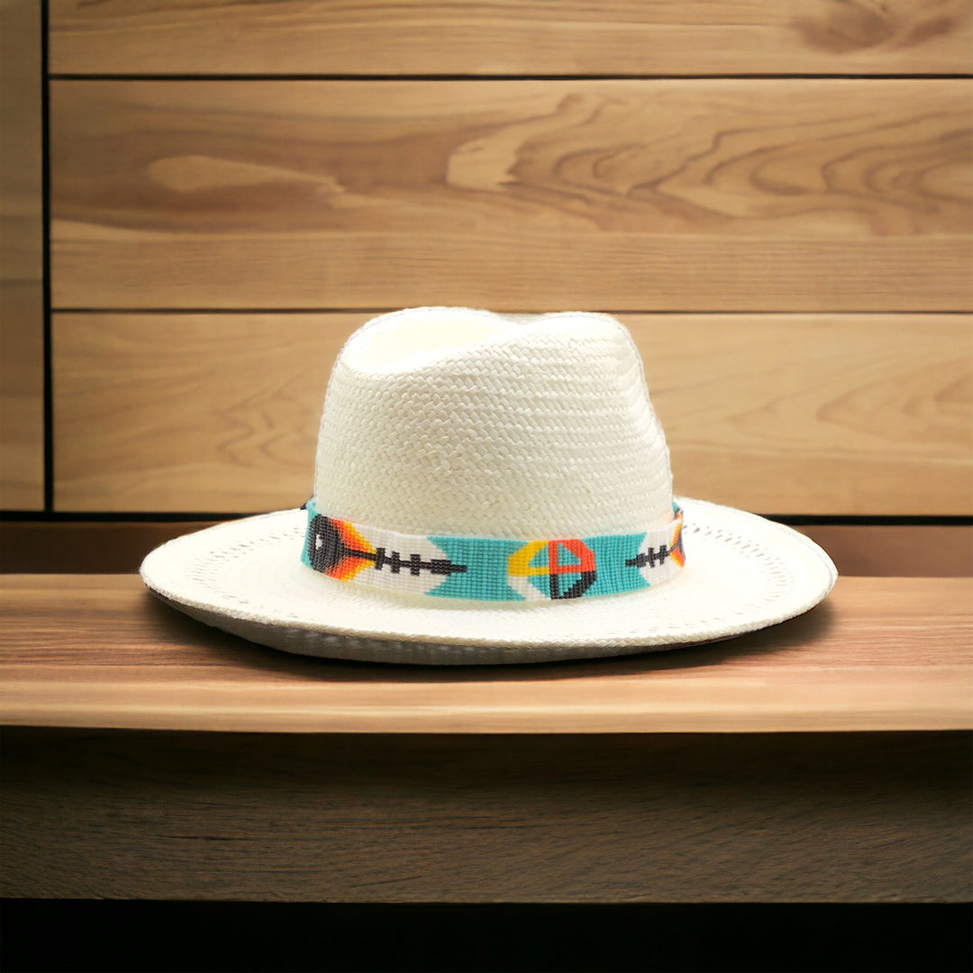 OLDTRIBES™ Beaded Turquoise Hatbands