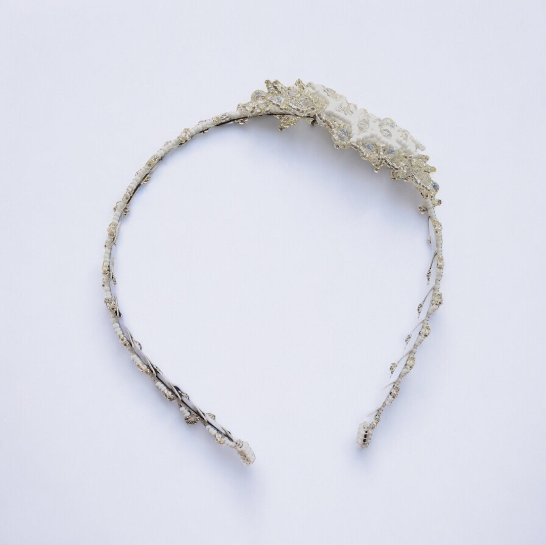 Beaded Headband with Flower (12)