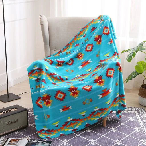 OLDTRIBES™ Seven Lakes Fleece Blanket