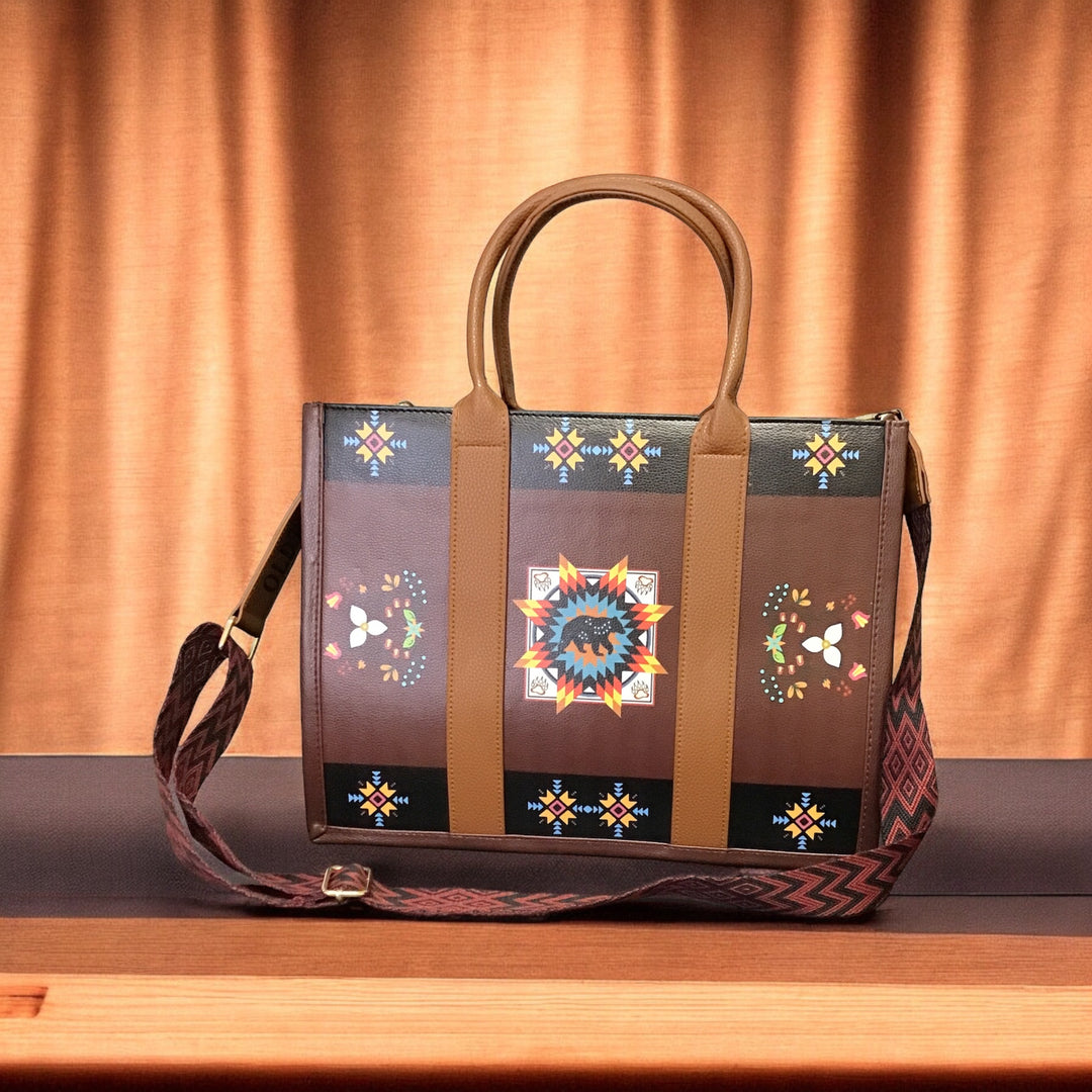 OLDTRIBES™ Yana Earth Brown Carryall