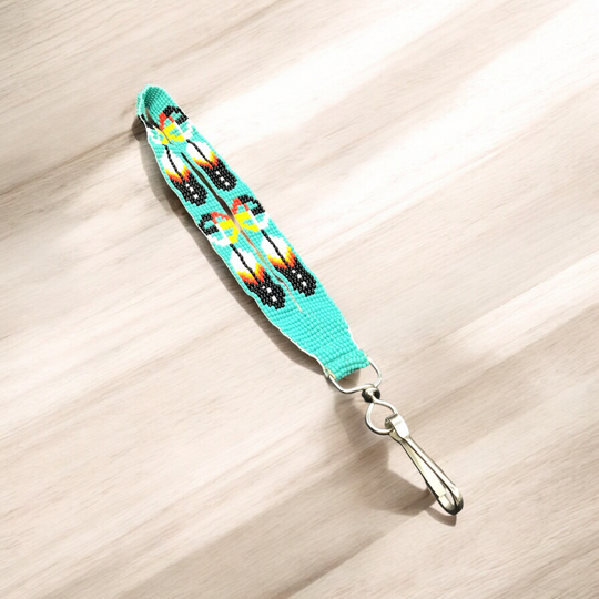 Turquoise Native American Style Wrist Lanyard