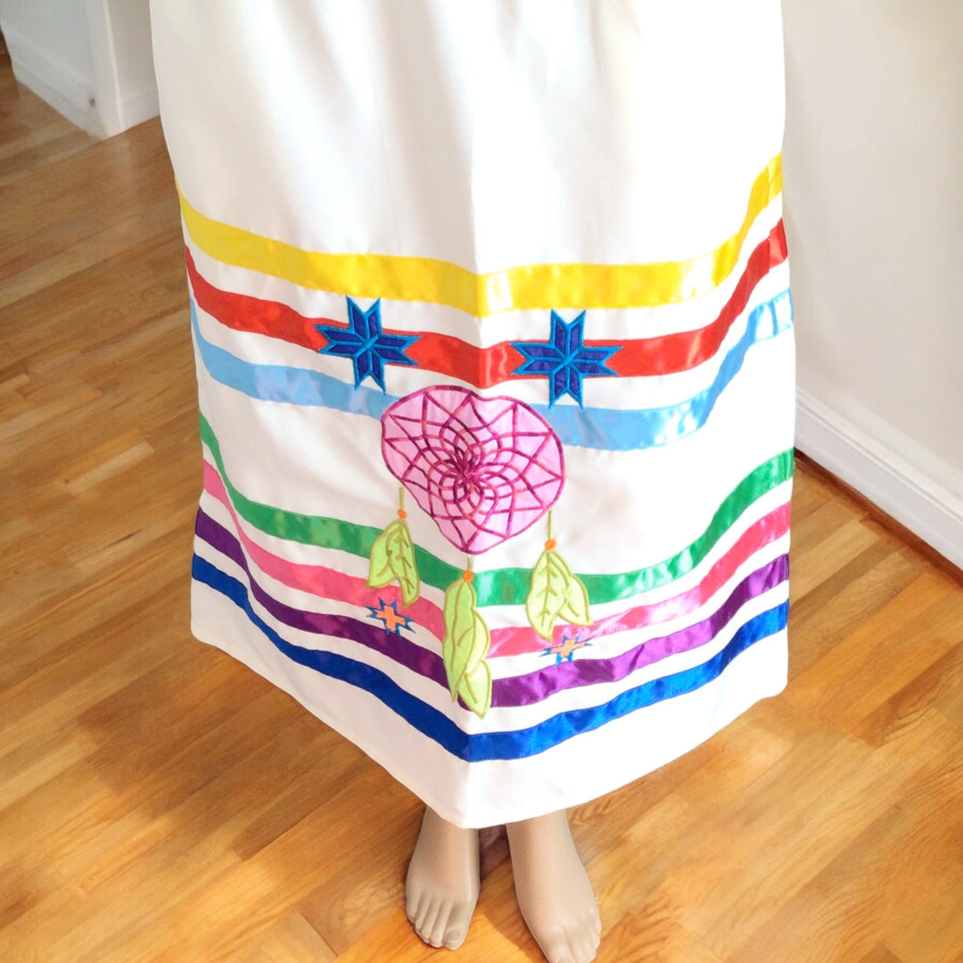 OLDTRIBES™ Youth Eagle Ribbon Skirt