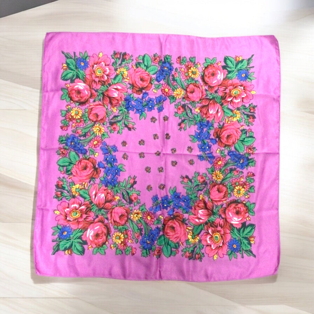 Hot Pink Kookum Scarf