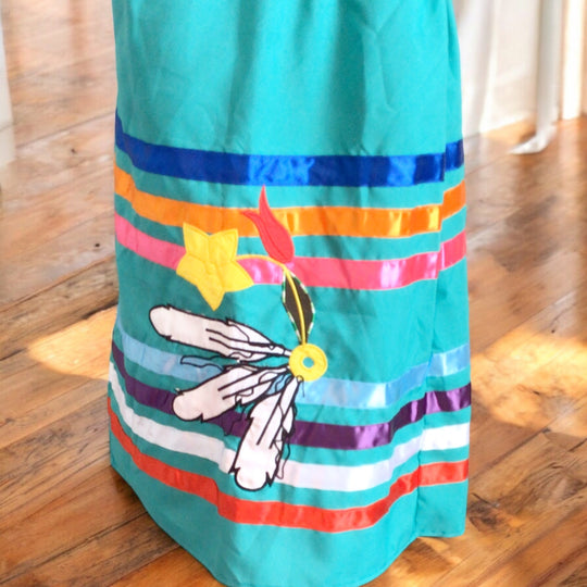 OLDTRIBES™ Youth Feather Ribbon Skirt