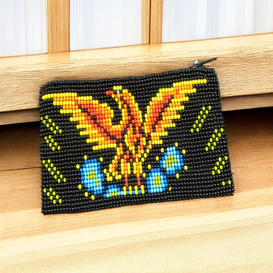 OLDTRIBES™ Eagle Beaded coin purse