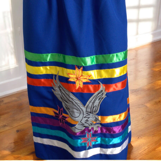 OLDTRIBES™ Youth Eagle Ribbon Skirt