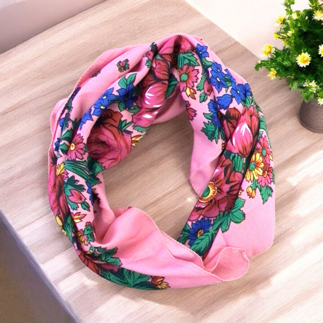 Baby Pink Kookum Scarf