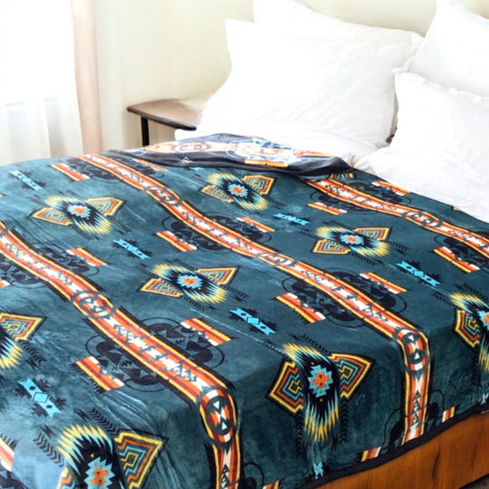 OLDTRIBES™ Regal Heritage Reversible Blanket