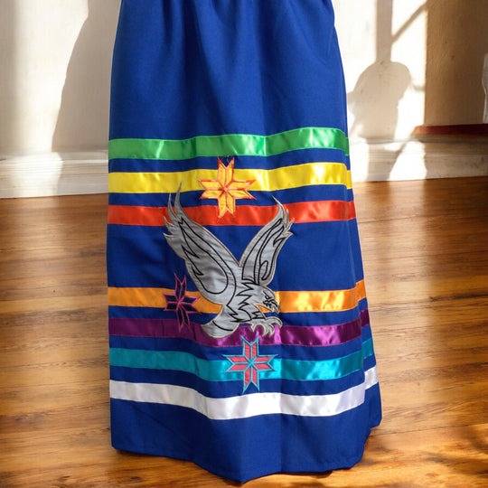 OLDTRIBES™ Youth Eagle Ribbon Skirt