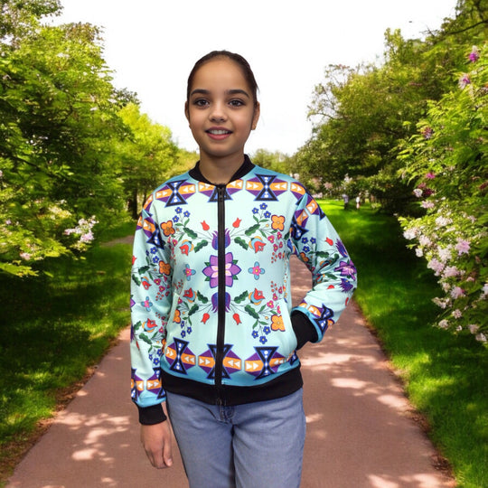 Ocean Bloom Kids Bomber