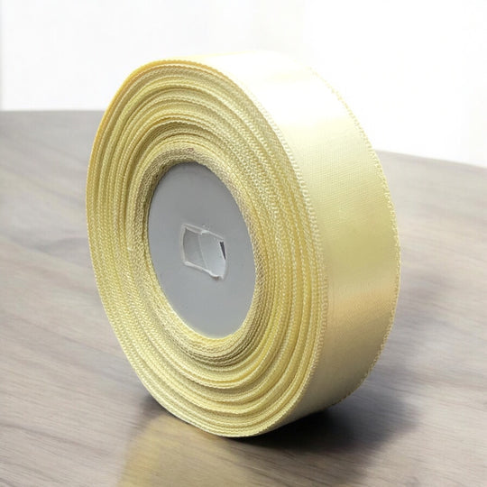 30 Meter Double Face Beige Ribbon Roll