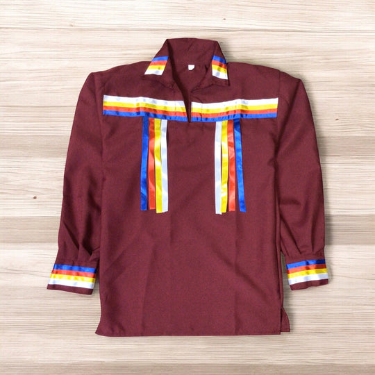 Maroon Ribbon Shirt