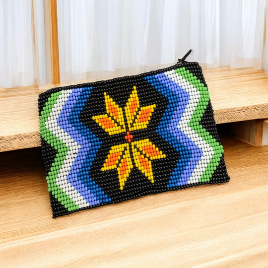 OLDTRIBES™ Half Star Beaded coin purse