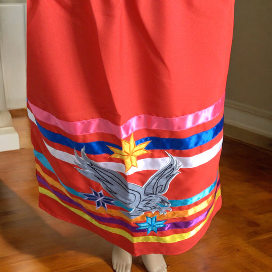 Red Ribbon Skirt( red  eagle )