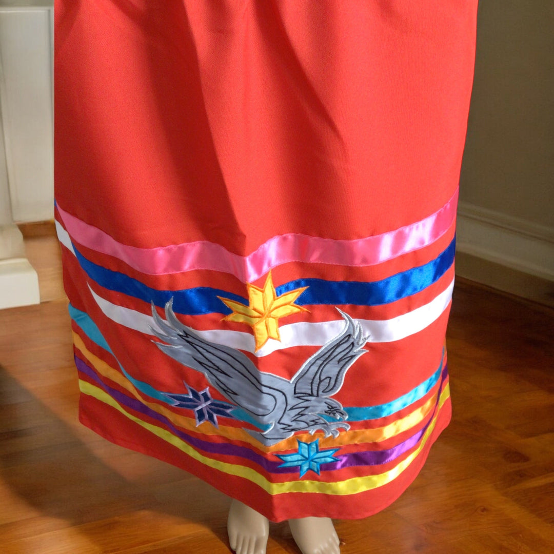 OLDTRIBES™ Youth Eagle Ribbon Skirt