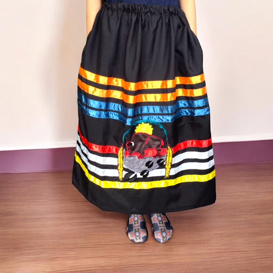 OLDTRIBES™ Feathered Plains Ribbon Skirt