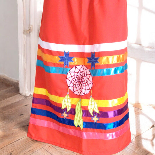 OLDTRIBES™ Youth Eagle Ribbon Skirt