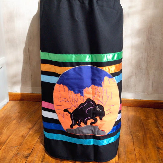 OLDTRIBES™ Youth Buffalo Ribbon Skirt